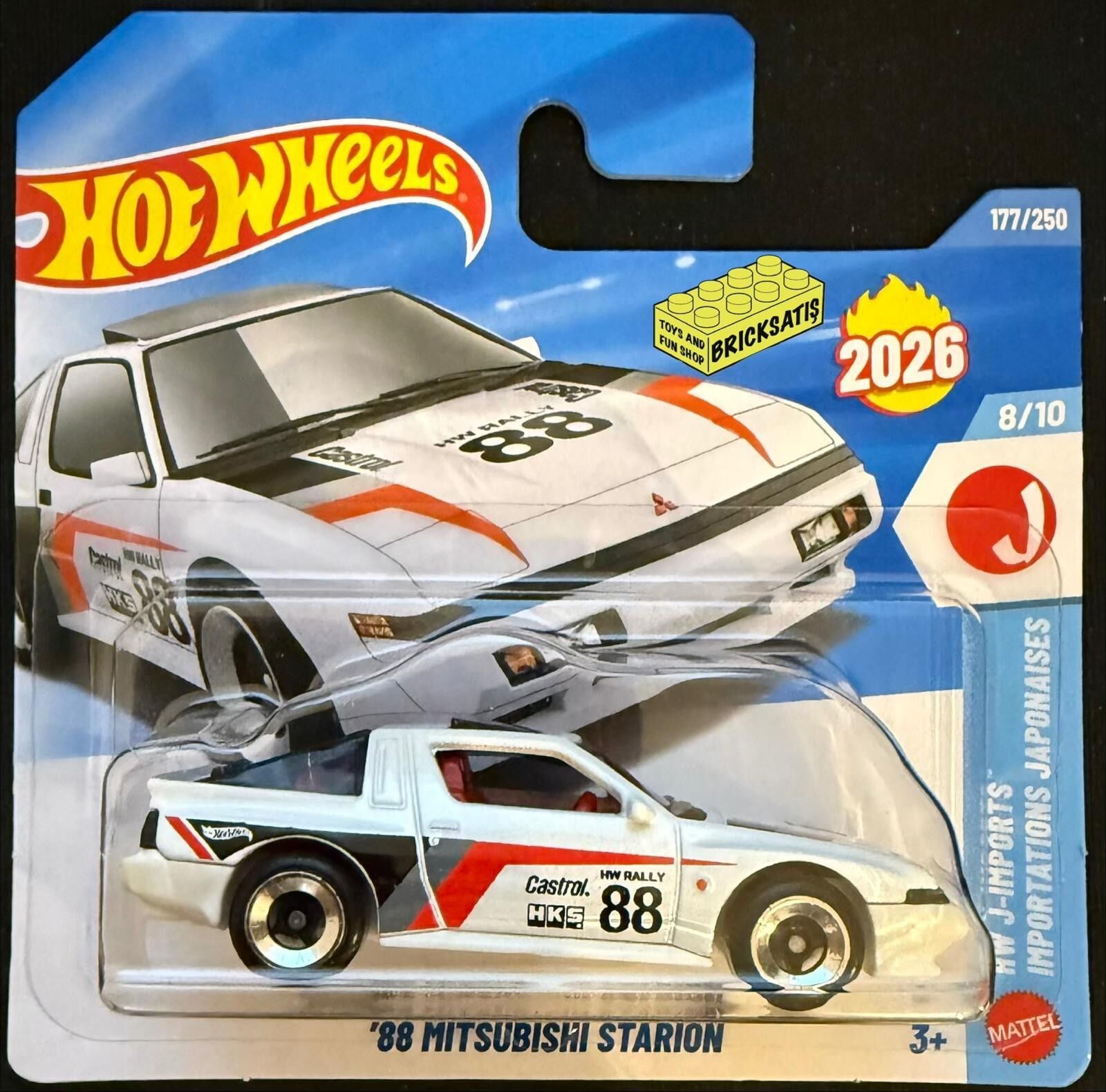 Hot Wheels Tekli Arabalar '88 Mitsubishi Starion (J-imports)