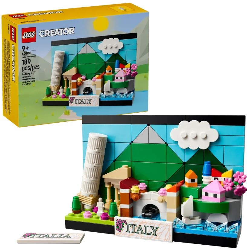Lego 40818 Creator Italy Postcard