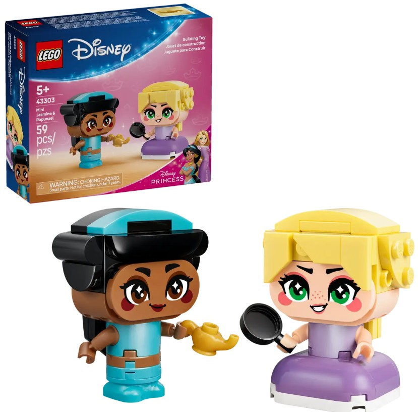 Lego Disney Mini Jasmine & Rapunzel 43303