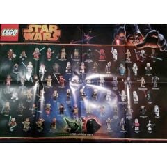 Lego Star Wars 2014 Poster showing 75050 and 75055
