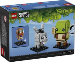 Lego Brickheadz Shrek, Donkey & Gingy Figures 40923