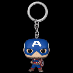 Funko Pop Pocket Keychain Marvel Captain America