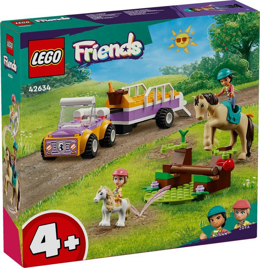 Lego Friends At ve Midilli Römorku 62634