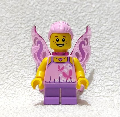 Orjinal Lego Minifigür Pink Fairy Girl