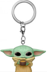 Funko Pop Pocket Keychain Star Wars The Child With Cup