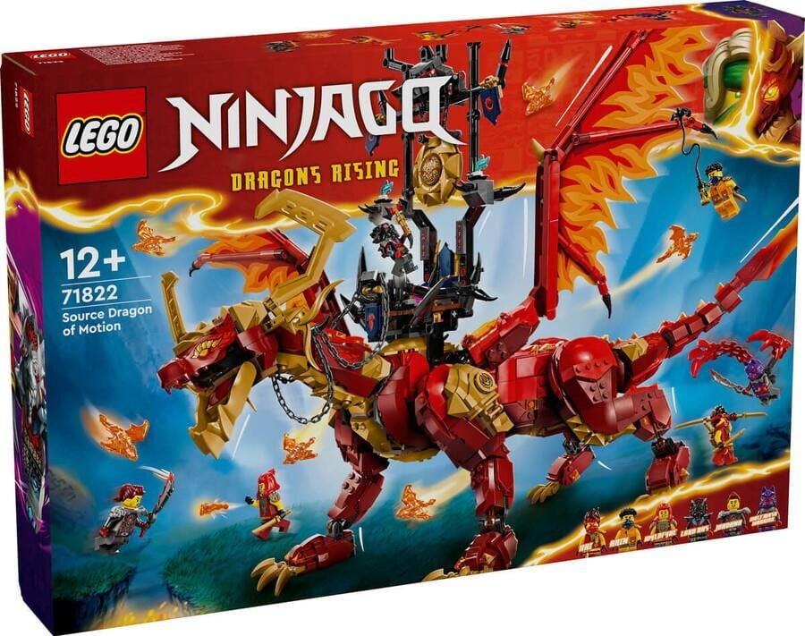 Lego Ninjago Hareket Kaynak Ejderhası 71822