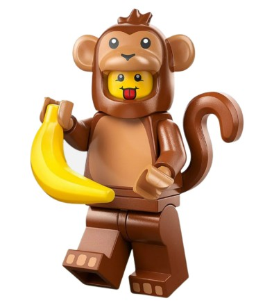 Lego Minifigür 71051 Seri 28 - 04 Monkey Costume