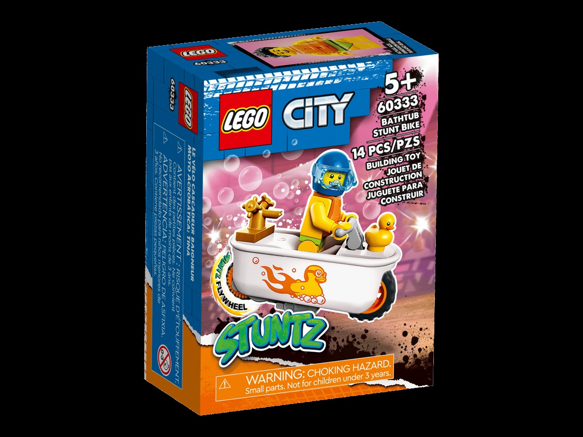 Lego City Bathtub Stunt Bike 60333