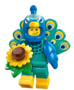 Lego Minifigür 71051 Seri 28 - 01 Peacock Costume