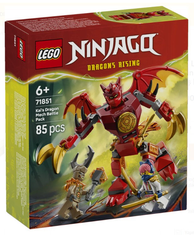 Lego Ninjago Kai'nin Ejderha Robotu 71851