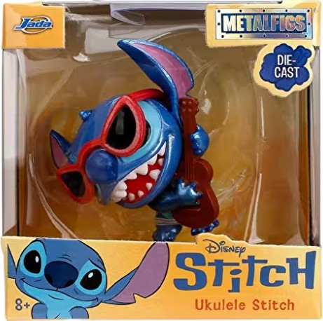 Jada Toys Stitch - Ukulele Stitch Metal Figür 2.5''