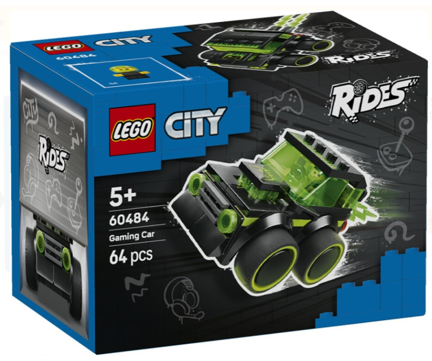 Lego City Video Oyunu Yarış Arabası 60484