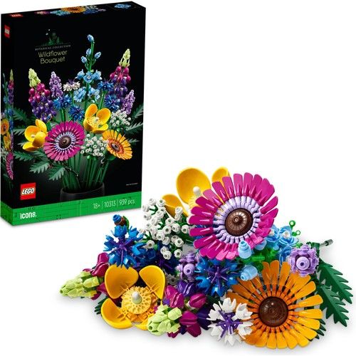 Lego Icons Kır Çiçekleri Buketi 10313