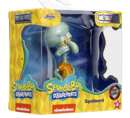 Jada Toys SpongeBob - Squidward Metal Figür 2.5''