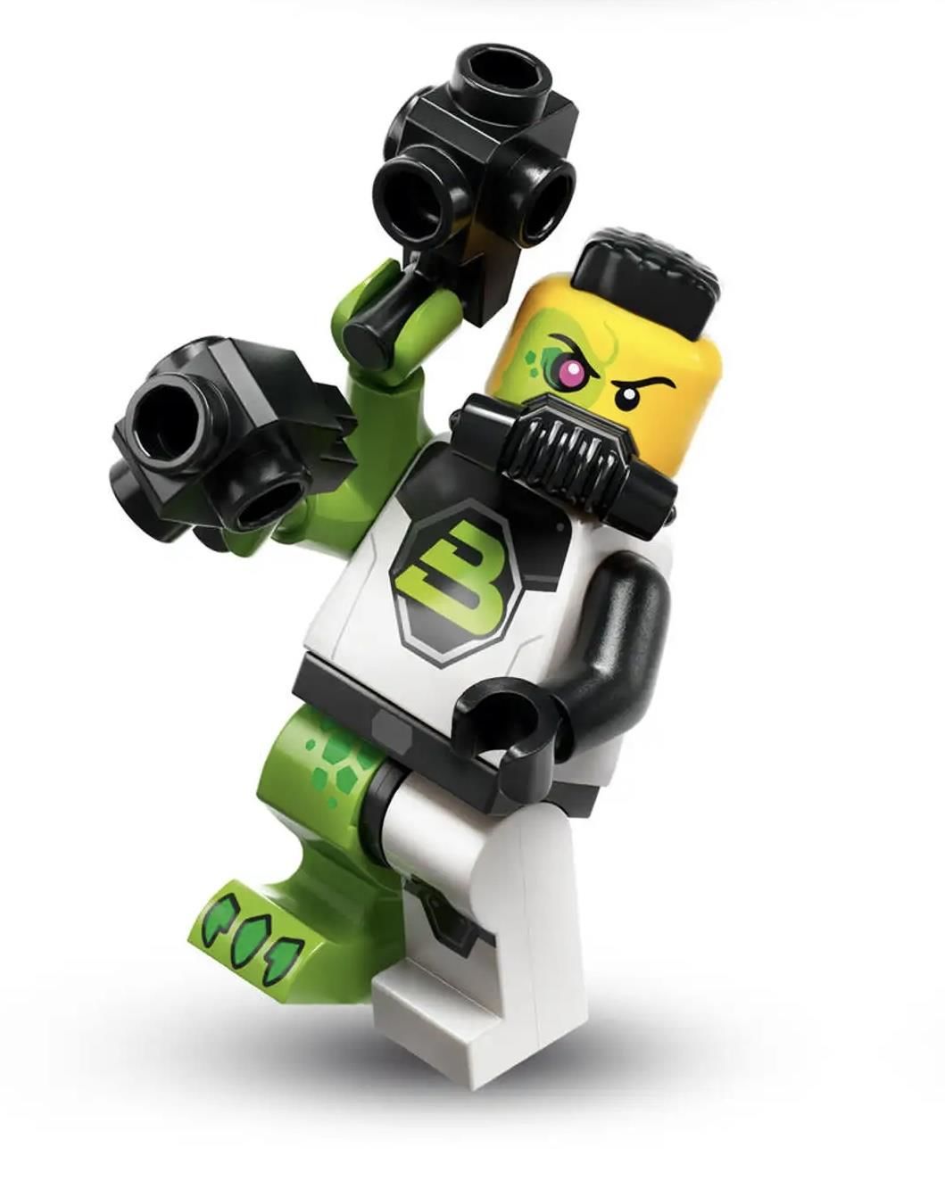 Lego Minifigür 71046 - Seri 26 - 12 Blacktron Mutant
