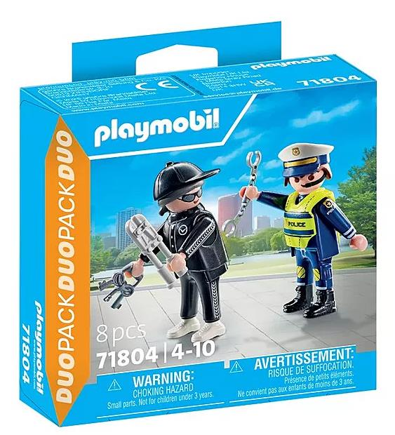 Playmobil 71804 Duo Pack Polis ve Hırsız