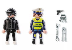 Playmobil 71804 Duo Pack Polis ve Hırsız