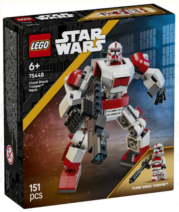 Lego Star Wars Klon Şok Trooper Robotu 75448