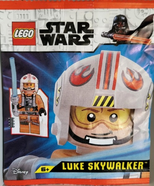 Lego Star Wars Luke Skywalker Paper Bag 912507