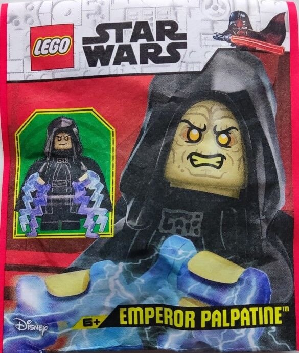 Lego Star Wars Emperor Palpatine Paper Bag 912402