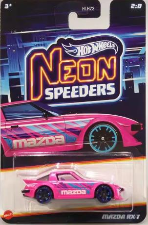 Hot Wheels Neon Speeders Mazda RX-7 JCB01