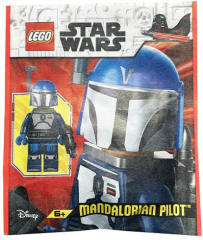 Lego Star Wars Mandalorian Pilot Paper Bag 912401