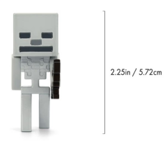 Jada Toys Minecraft - Skeleton Metal Figür 2.5''