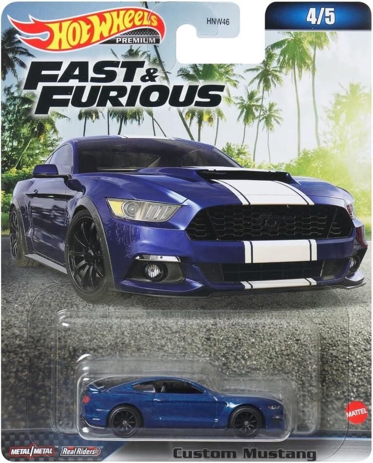 Hot Wheels Fast & Furious Premium Custom Mustang HNW51