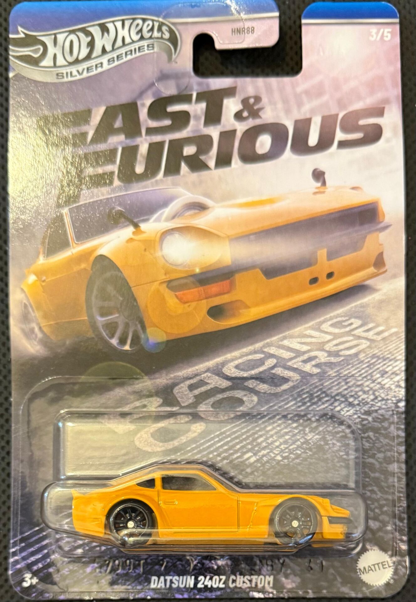 Hot Wheels Silver Series Fast & Furious Datsun 240Z Custom JBY41