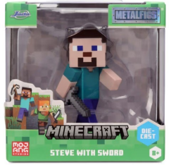 Jada Toys Minecraft - Steve With Sword Metal Figür 2.5''