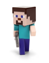 Jada Toys Minecraft - Steve With Sword Metal Figür 2.5''