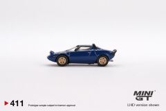 Mini GT Lancia Stratos HF Stradale Bleu Vincennes 411