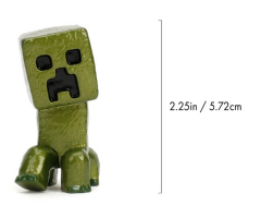 Jada Toys Minecraft Movie - Creeper With Sword Metal Figür 2.5''