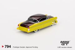 Mini GT Lincoln Capri Hot Rod 1954 Lime Yellow BL 794