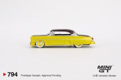 Mini GT Lincoln Capri Hot Rod 1954 Lime Yellow BL 794