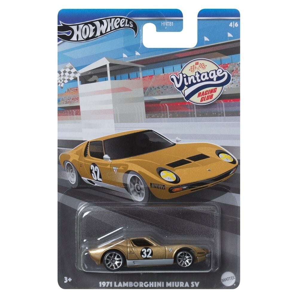 Hot Wheels Vintage Racing Club 1971 Lamborghini Miura SV HRV03
