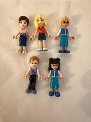 Orjinal Lego Friends Minifigür 5'li Set