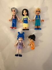Orjinal Lego Friends Minifigür 5'li Set