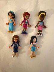 Orjinal Lego Friends Minifigür 5'li Set