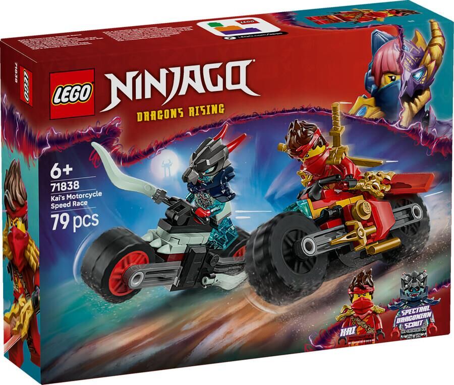 Lego Ninjago Kai'nin Motosiklet Hız Yarışı 71838