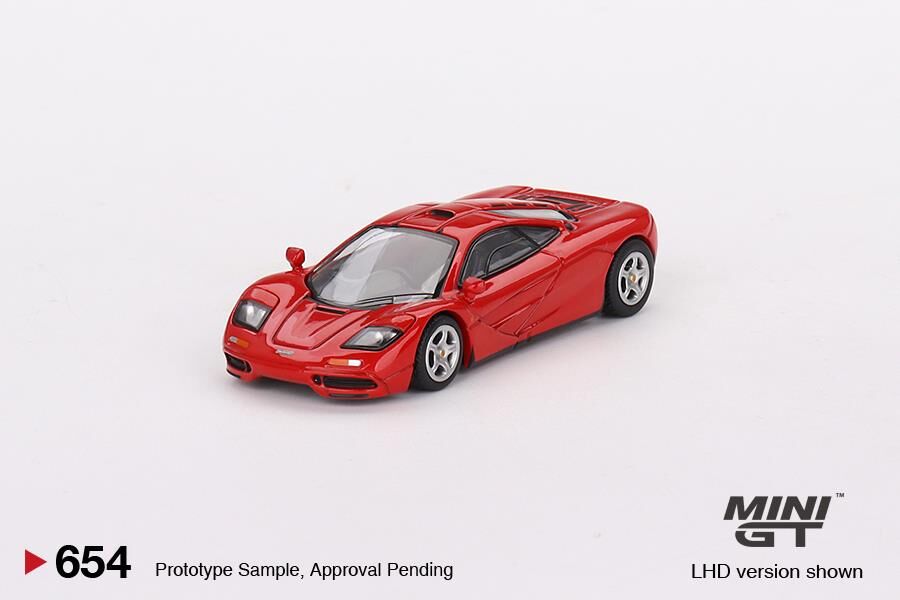 Mini GT McLaren F1 Red 654
