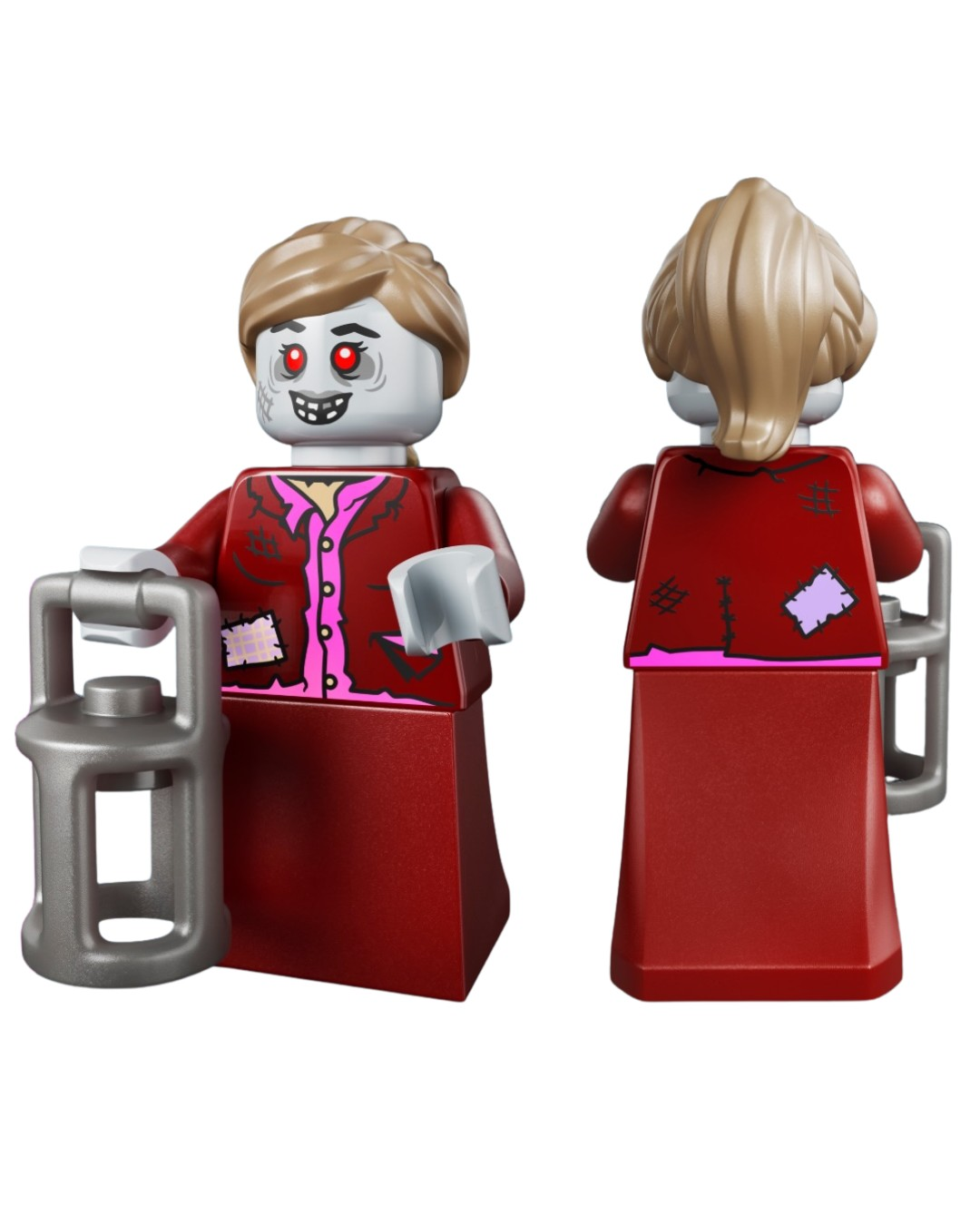 Orjinal Lego Minifigür Zombie Girl