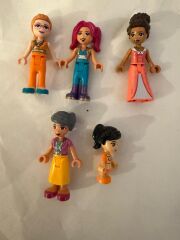 Orjinal Lego Friends Minifigür 5'li Set
