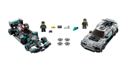 Lego Speed Champions 76909 Mercedes-AMG F1 W12 E Performance ve Mercedes-AMG Project One