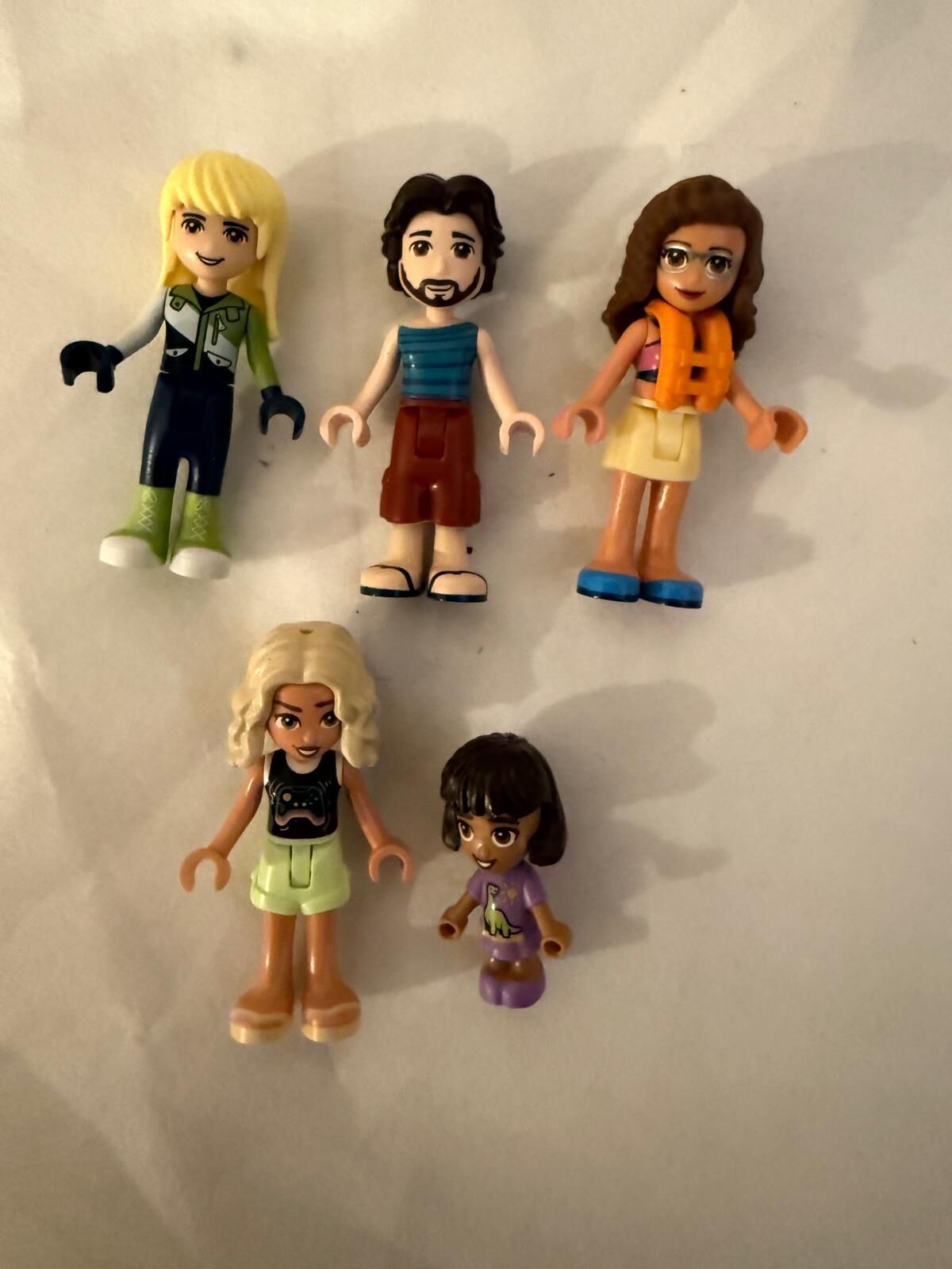 Orjinal Lego Friends Minifigür 5'li Set