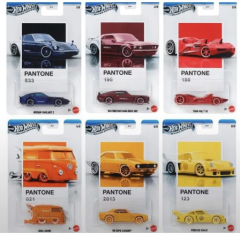 Hot Wheels Silver Series Pantone 6'lı Set JKY47