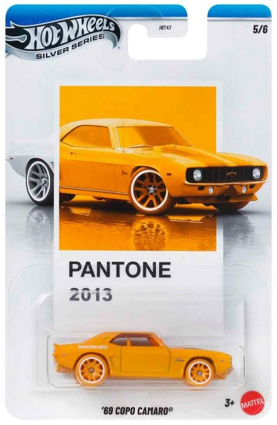 Hot Wheels Silver Series Pantone '69 Copo Camaro JKY50