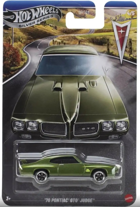 Hot Wheels Silver Series Pontiac '70 Pontiac GTO Judge JKY13
