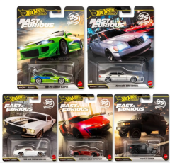 Hot Wheels Premium Fast & Furious 25.Years 5'li Set HNW46-979N