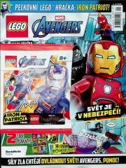 Lego Marvel Avengers Aylık Dergi 06/2026 - iron patriot figür - Çekçe